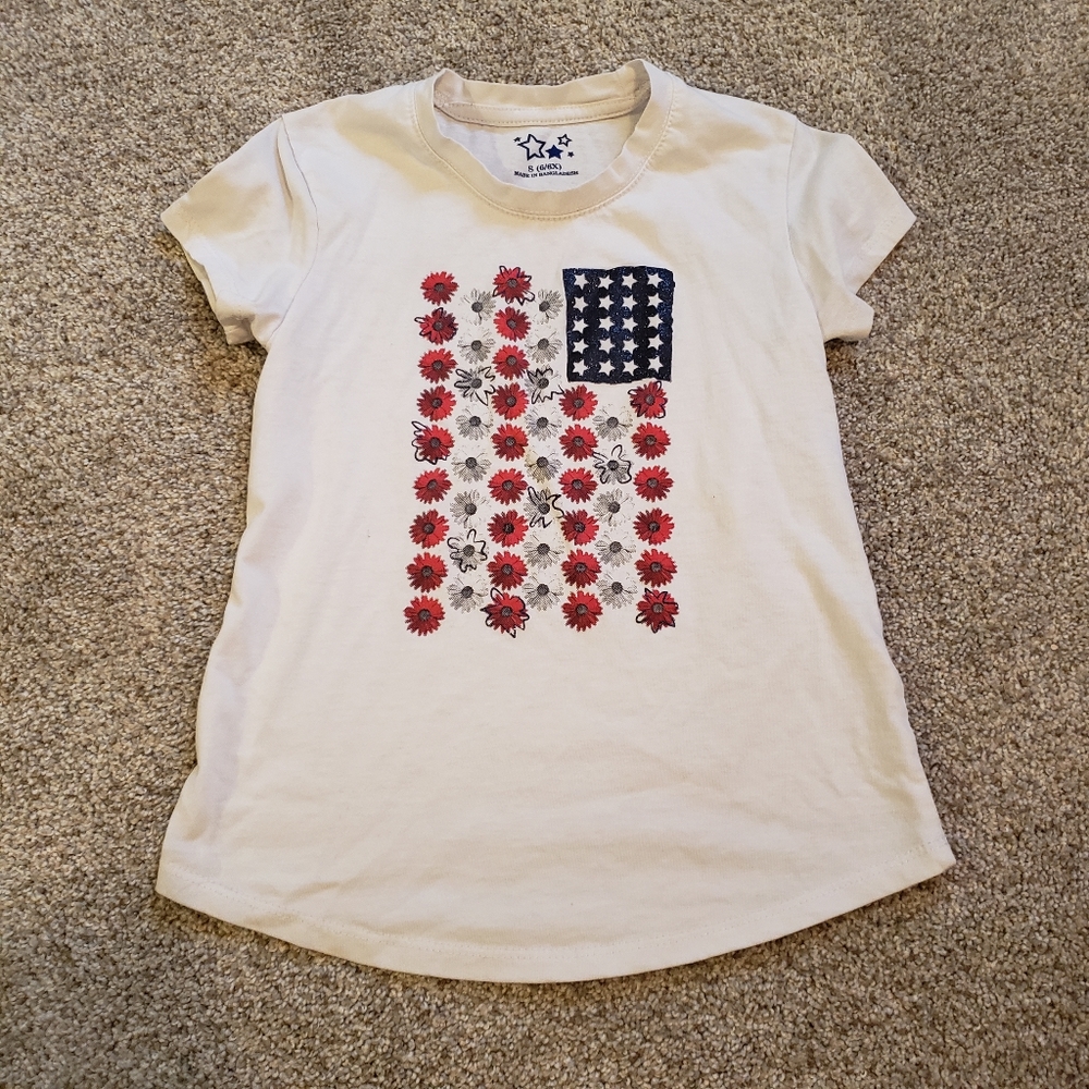 Patriotic S 6/6x girls tee